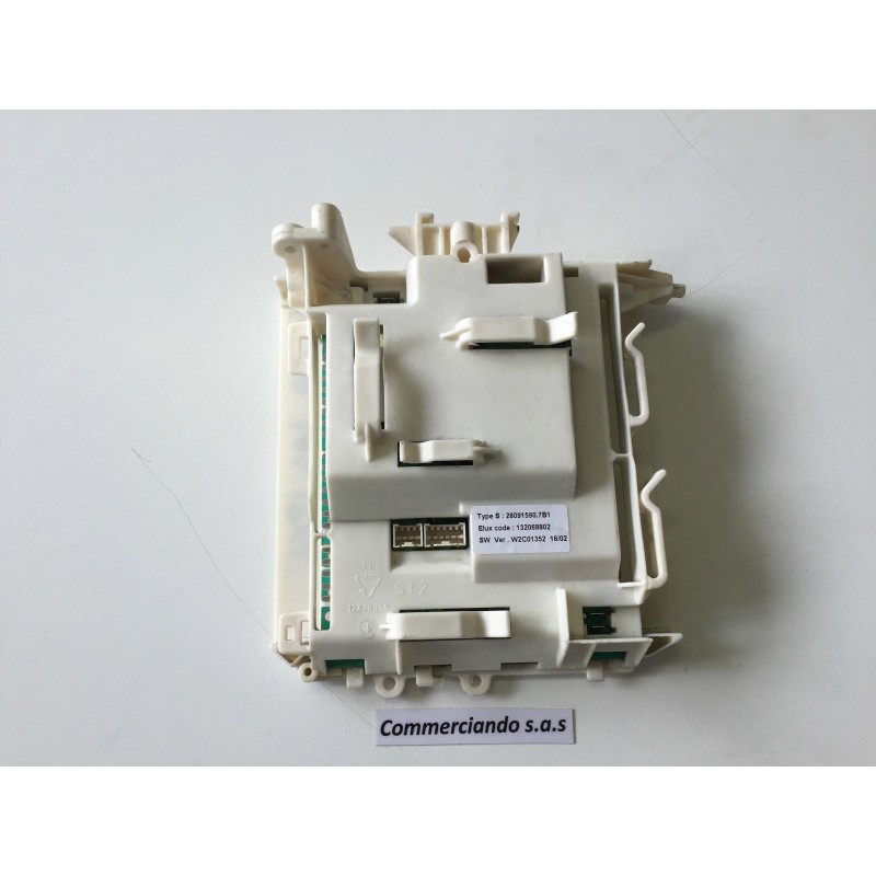 SCHEDA ELETTRONICA COD 132068802 PER LAVATRICE LEUROS AEG IPX4