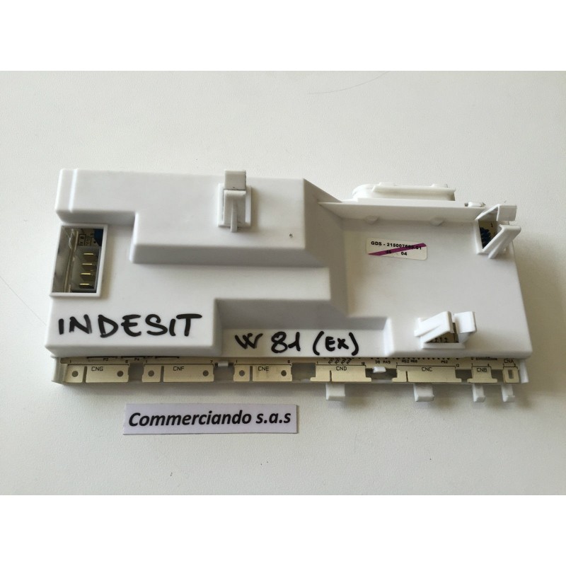 SCHEDA ELETTRONICA COD 215007669.01 PER LAVATRICE INDESIT W81 usato agx