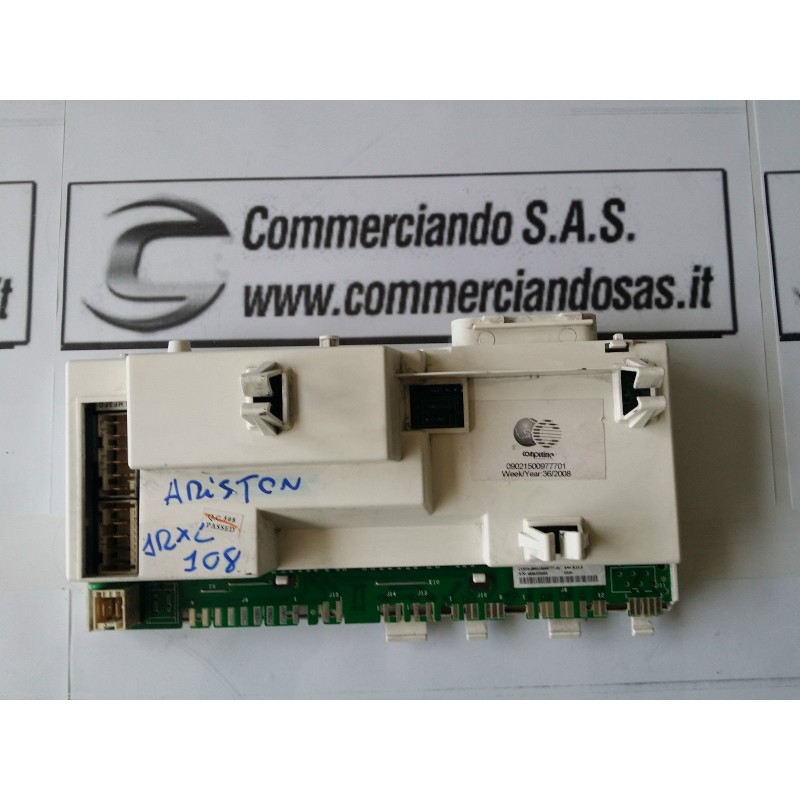 SCHEDA ELETTRONICA COD. 09021500977701 LAVATRICE ARISTON ARXL 108 USATO VLX