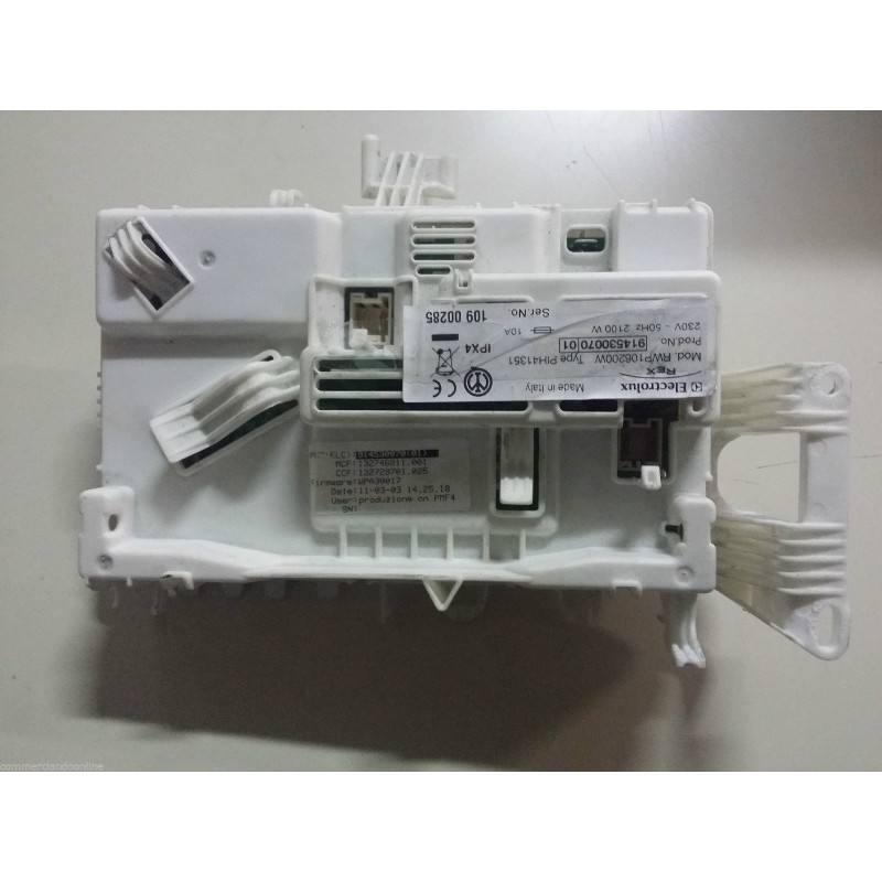 SCHEDA ELETTRONICA COD. 132746911.001 PERLAVATRICE REX RWP106200W USATO VLX