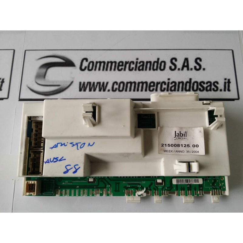 SCHEDA ELETTRONICA COD. 215008125.00 PER LAVATRICE ARISTON AVSL 88 USATO VLX