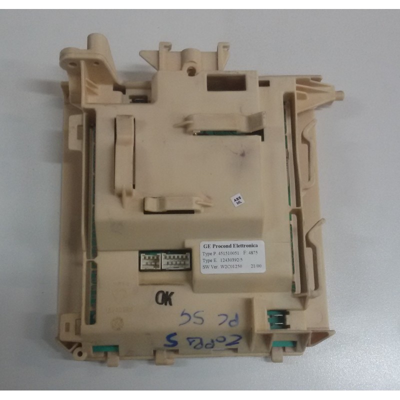 SCHEDA ELETTRONICA COD. 451510051 PER LAVATRICE ZOPPAS PL 54