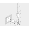 CAME 309TOP-A433N Antenna Accordata 433MHz con cavo RG58