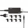 ADATTATORE NOTEBOOK | 8 PUNTE UNIVERSALI | 90 W | USCITA 15V - 19,5V