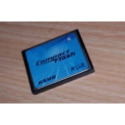 A DATA COMPACT FLASH 64 MB...