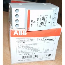 ABB TRASFORMATORE PER CAMPANELLI TM15/12 230V 4-8-12V 15VA  NUOVO lrx