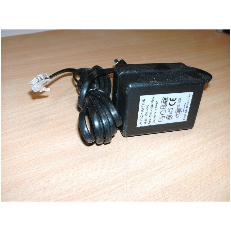 ALIMENTATORE AC/DC  ADAPTER CORDLESS MODEL 35G-9-200 USATO  lrx