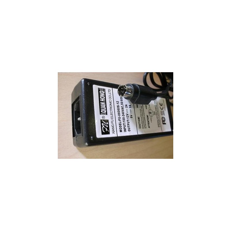 ALIMENTATORE PER HDD ESTERNO DVD  FU-06060S-12  100-240V 50/60 HZ  2A  USATO lrx