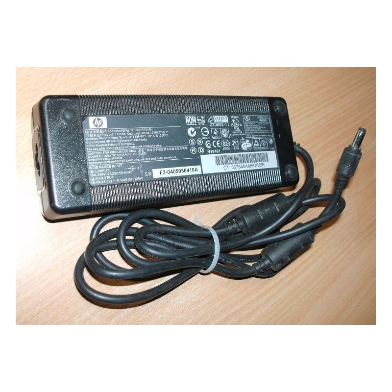 ALIMENTATORE POWER SUPPLY PER LAPTOP HP COMPAQ 316687-002 18.5V 6.5A USATO   lrx