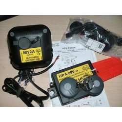 ALLARME MODULARE MSY HPA890US+M12 CON RADIOCOMANDO PER FIAT NEW PANDA NUOVO lrx