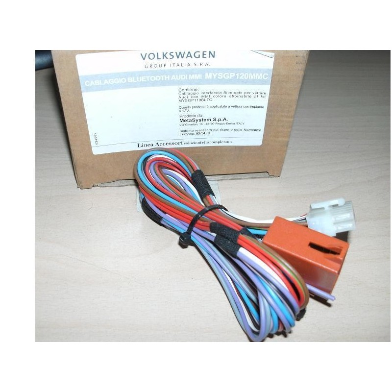 CABLAGGIO BLUETHOOT AUDI MMI MYSGP120MMC  MSY NUOVO lrx