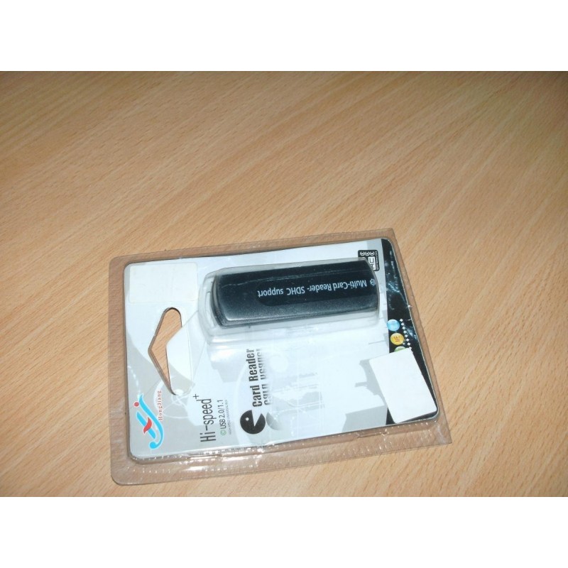 CARD READER HJ02650 PLUG & PLAY HIGH SPEED USB 2.0 NUOVO  lrx