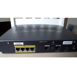 CISCO SERIE 800 MODELLO 877 ROUTER ADSL ETHERNET USATO FUNZIONANTE lrx