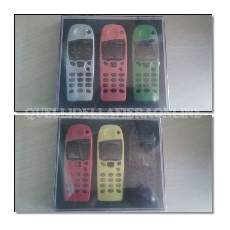 COFANETTO DI 3 COVER CUSTODIA COMPATIBILE PER NOKIA 5110 nuovo