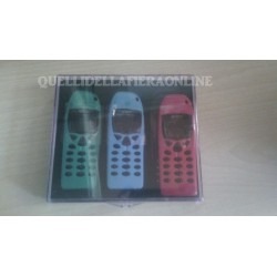 COFANETTO DI 3 COVER CUSTODIA COMPATIBILE PER NOKIA 6110  nuovo    agx