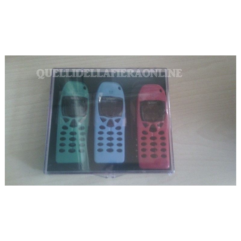 COFANETTO DI 3 COVER CUSTODIA COMPATIBILE PER NOKIA 6110  nuovo    agx