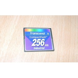 COMPACT FLASH CARD TRANSCEND 256MB  USATO lrx