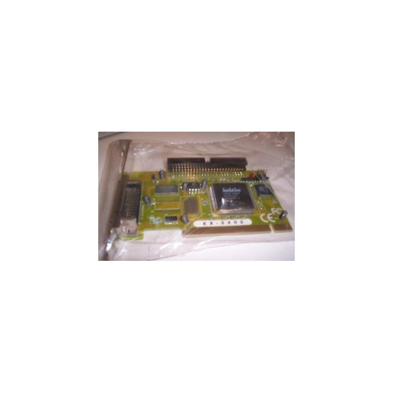 CONTROLLER PCI SCSI II ULTRA 7HDD EXSYS EX-2202 CON CIP-SET INITIO lrx