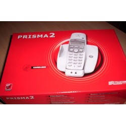 CORDLESS TELECOM PRISMA 2 NUOVO PER LINEA TRADIZIONALE PSTN ANALOGICA