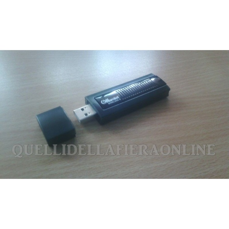 Hamlet HNWU250G - Adattatore di rete - USB 2.0 WIRELESS     agx