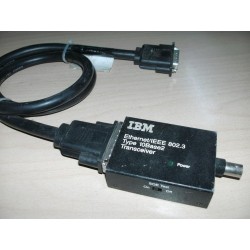 IBM VCCI-1 ETHERNET TYPE 10BASE2 TRANSCEIVER CON CAVO USATO rx