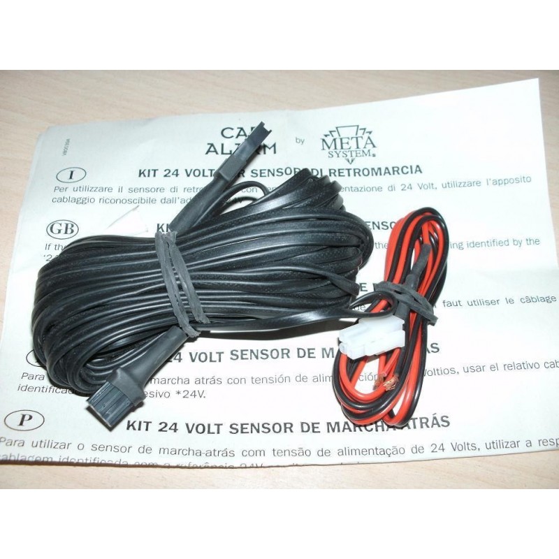 KIT 24 VOLT PER SENSORI DI RETROMARCIA METASYSTEM XG1D92  NUOVO lrx