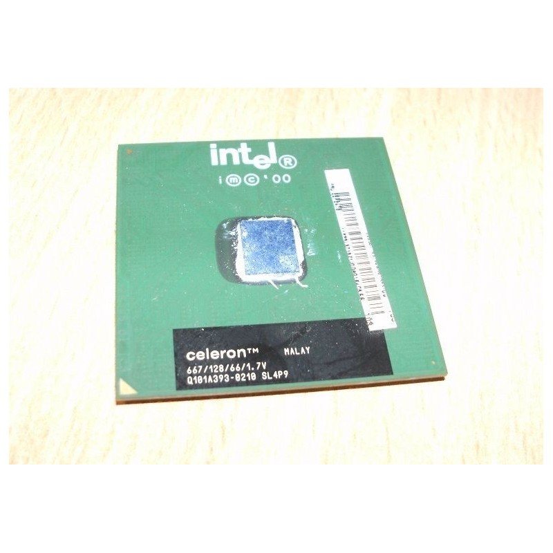 PROCESSORE CPU INTEL CELERON SL4P9 667 /128/66/1.7V SOCKET 370 USATO lrx