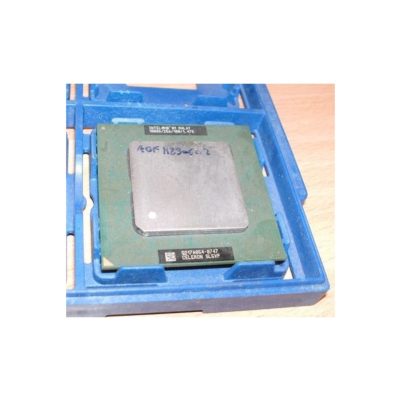 PROCESSORE CPU INTEL CELERON SL5VP 1000A/256/100/1.475V SOCKET 370 USATO lrx