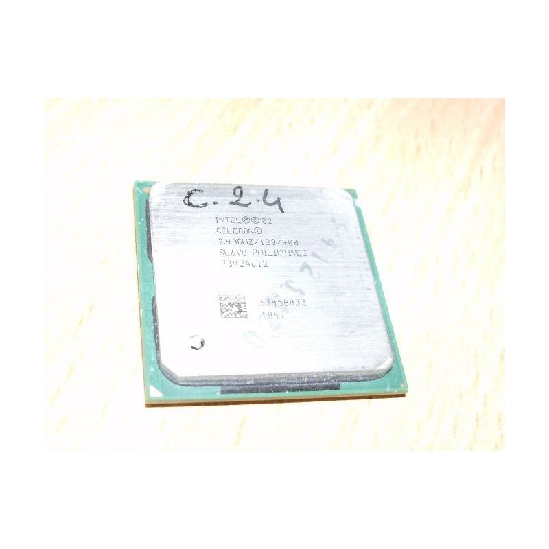 PROCESSORE CPU INTEL CELERON SL6VU 2.40 GHZ /128/400 SOCKET 478 USATO lrx