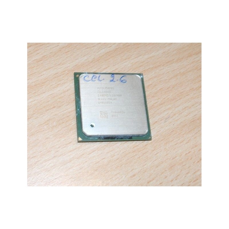 PROCESSORE CPU INTEL CELERON SL6VV 2.6 GHZ /128/400 SOCKET 478 USATO lrx