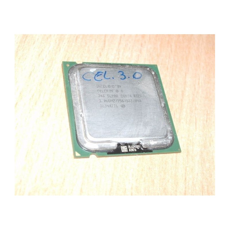 PROCESSORE CPU INTEL CELERON SL9BR 3.0 GHZ /256/533 SOCKET 775 USATO lrx