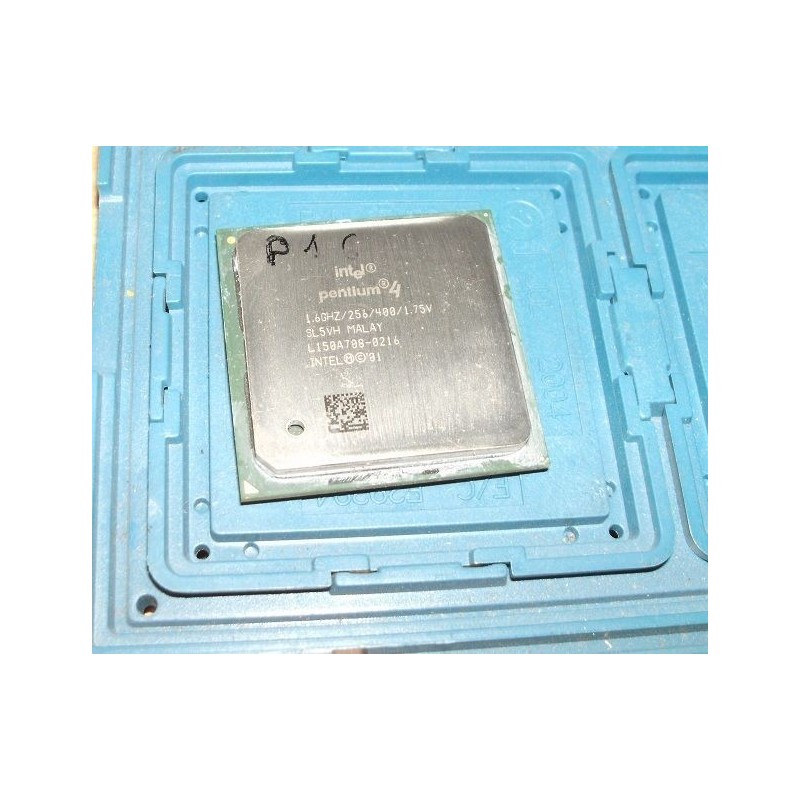 PROCESSORE CPU INTEL PENTIUM 4 SL5VH 1.6 GHZ 256/400/1.75V SOCKET 478 USATO lrx