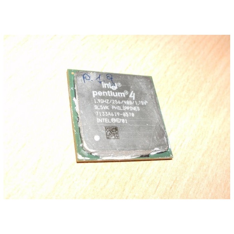 PROCESSORE CPU INTEL PENTIUM 4 SL5VK 1.9 GHZ /256/400/1.75V SOCKET 478 USATO lrx