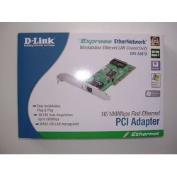 SCHEDA DI RETE PCI ADAPTER 10/100MBPS FAST ETHERNET D-LINK DFE-538TX NUOVO lrx1