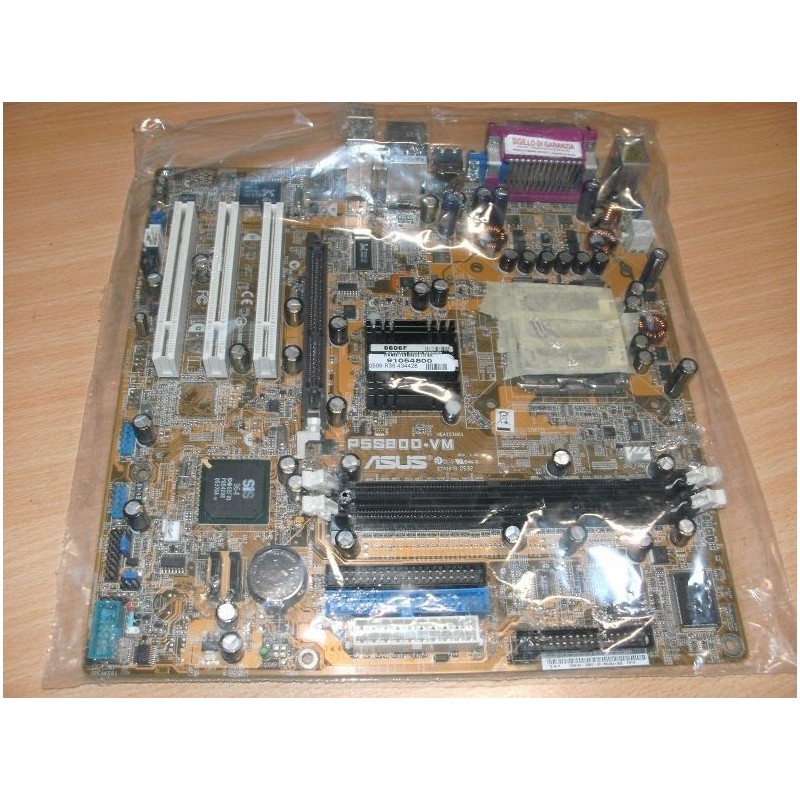 SCHEDA MADRE MOTHER BOARD ASUS P5S800-VM  SOKET 775