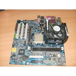 SCHEDA MADRE MOTHER BOARD GIGABYTE GA-8S648FXM2 CON VENTOLA E SL7C4 USATO lrx