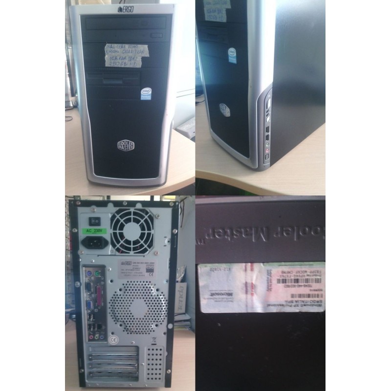 PC COOLER MASTER Dual-Core E2140 1GB RAM DDR2 / XP usato  agx