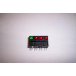 LED CBI  CIRCUIT BOARD INDICATOR DIALIGHT 550 SER P/N 550-0406-820  3 pezzi  lrx