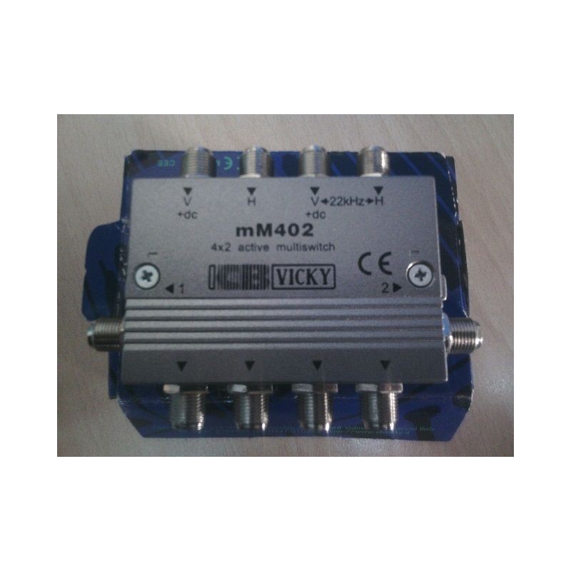 Multiswitch in cascata mM402  attivo 4x2 CB VICKY  nuovo  agx