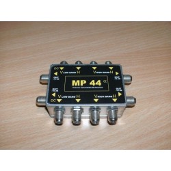 MULTISWITCH PASSANTE ATTIVO-PASSIVO 4 CAVI MP44 16DB  NUOVO lrx