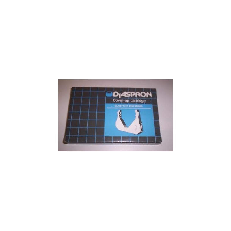 NASTRO COVER-UP CARTRIDGE DIASPRON PER OLIVETTI ET 2000 SERIES wyz lrx