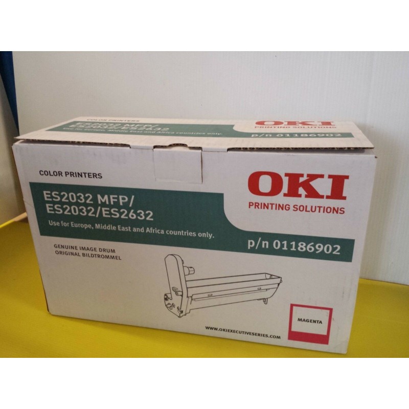 ORIGINALE OKI TAMBURO MAGENTA p/n 01186902 per ES2032 MFP /ES2032 /ES2632