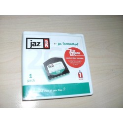 PACCHETTO N°3 DISCHETTI  IOMEGA JAZ 2GB PC FORMATTED  USATO  lrx