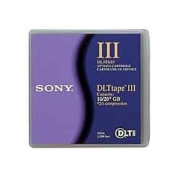 SONY DLT TAPE III 10/20 GB 365 m 1/2" DATA CARTRIDGE DL3TK85 lrx1c