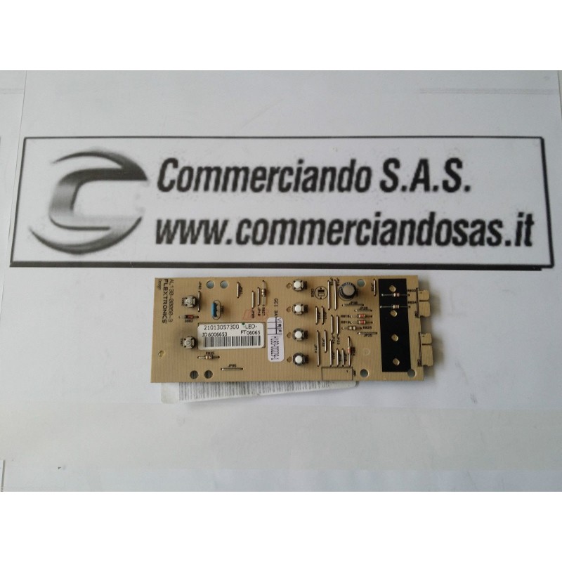 SCHEDA COMANDI COD. 21013057300 PER LAVATRICE ARISTON AVL 84 (EU) (TE) USATO agx