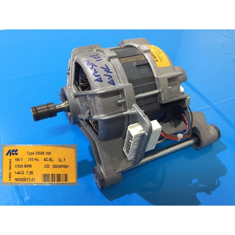 MOTORE COD. 160020873.01 PER LAVATRICE ARISTON AVXL 108 USATO agx