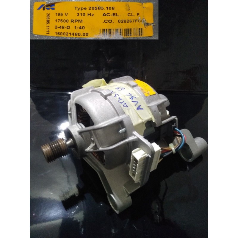 MOTORE COD. 160021480.00 PER LAVATRICE ARISTON AVSL 89IVT - USATO