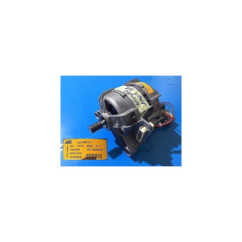 MOTORE COD. 160022758.00 PER LAVATRICE ARISTON AQGF 109 USATO agx