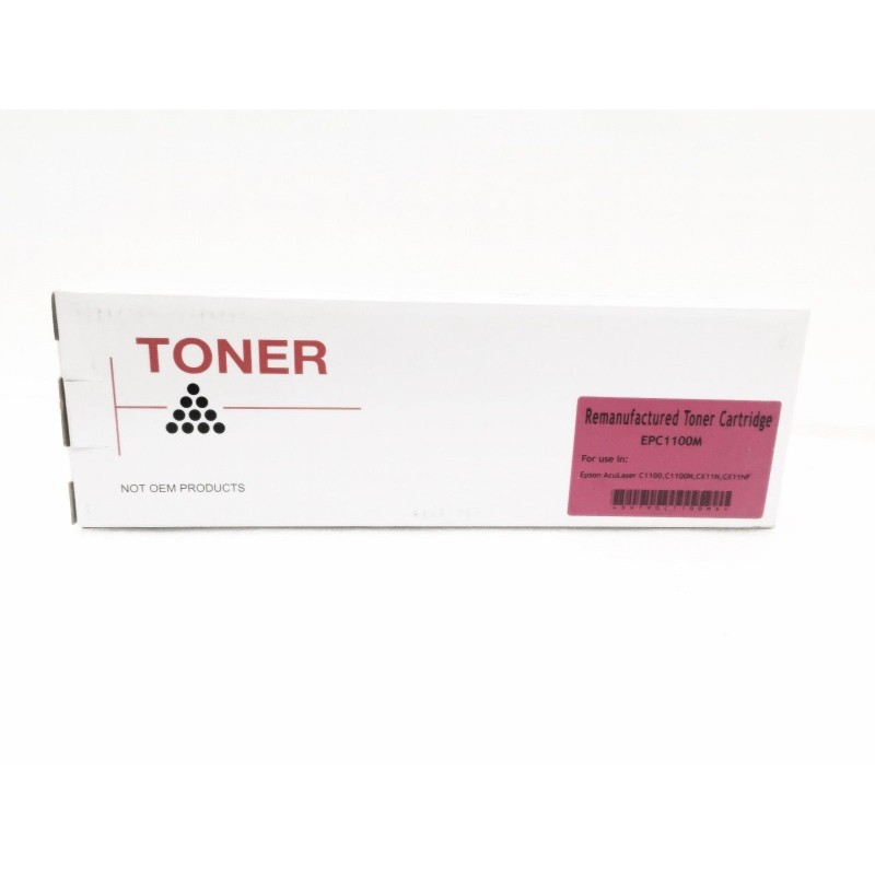 TONER EPC1100M COMPATIBILE PER Epson Aculaser C1100N MAGENTA nuovo agx