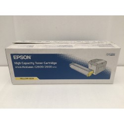 Toner Epson Aculaser C2600 serie Genuine C13S050227 GIALLO 0226 nuovo agx